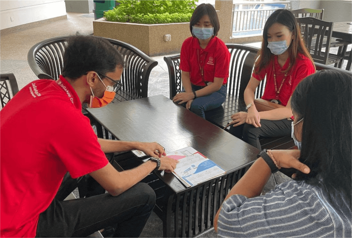 JaGaSolution team at work